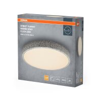 LED Deckenlampe Click-DIM Grau 3000K Ø28,5cm OSRAM