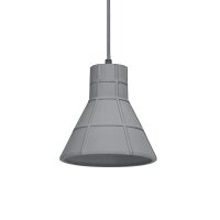 Pendelleuchte Beton Grau E27 L:20 cm Modern OSRAM