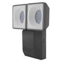 LED Wandleuchte Sensor flexibel Metall 4000K IP55 OSRAM