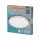 LED Deckenleuchte Click-CCT Chrom Metall IP44 OSRAM