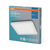 LED Deckenlampe Click-CCT Weiß Metall IP44 B:30cm...
