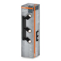 Deckenstrahler flexibel Schwarz Metall GU10 OSRAM
