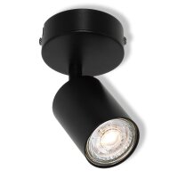 Deckenstrahler flexibel Metall Schwarz GU10 OSRAM