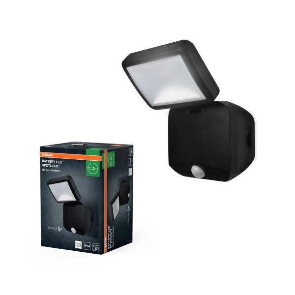 LED Wandleuchte Sensor 4000 K H:21,5 cm IP54 OSRAM