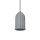 Runde Hängelampe Beton Grau E27 L:11,5 cm Modern OSRAM