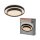 LED Deckenleuchte Schwarz Metall 3000 K Ø38,5cm OSRAM