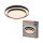 LED Deckenlampe Schwarz Metall 3000 K Ø48,5 cm OSRAM