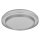 LED Deckenleuchte Silber Metall 3000K Ø48,5cm OSRAM