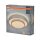 LED Deckenlampe Silber Metall 3000 K Ø29,5cm OSRAM