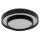 LED Deckenleuchte Metall Schwarz 3000K Ø29,5cm OSRAM