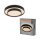 LED Deckenleuchte Metall Schwarz 3000K Ø29,5cm OSRAM