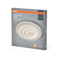LED Deckenleuchte Weiß Metall 3000 K Ø68,5cm...