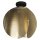 Deckenleuchte Gold Schwarz Stahl E27 38 cm Modern OSRAM