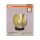 Tischlampe Gold Schwarz Stahl E27 25,5 cm modern OSRAM