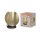 Tischlampe Gold Schwarz Stahl E27 25,5 cm modern OSRAM