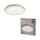 LED Deckenlampe dimmbar 3000K Weiß Alu Metall Ø40cm