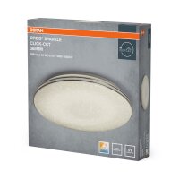 LED Deckenleuchte CCT Weiß Alu 2700-6500K...