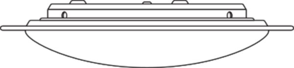 LED Deckenlampe CCT Weiß Alu 2800-6000K Ø50cm OSRAM