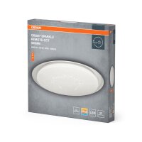 LED Deckenleuchte CCT Weiß Alu 2800-6000K...