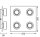 LED Deckenlampe Click-CCT CCT Schwarz Glas IP44 OSRAM
