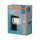LED Wandlampe Click-CCT Metall Schwarz Glas IP44 OSRAM
