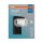 LED Wandlampe Click-CCT Metall Schwarz Glas IP44 OSRAM