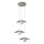 Hängelampe Filz Glas Beige G9 Ø34,5 cm modern OSRAM