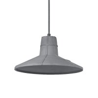 Pendelleuchte Beton Grau Modern E27 L:32,5 cm OSRAM