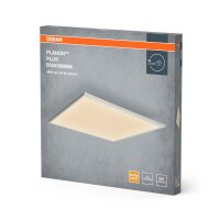 LED Deckenleuchte Weiß Alu 3000 K L:59,5cm OSRAM