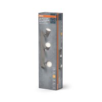 LED Deckenspot Grau Metall schwenkbar GU10 OSRAM