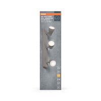 LED Deckenspot Grau Metall schwenkbar GU10 OSRAM