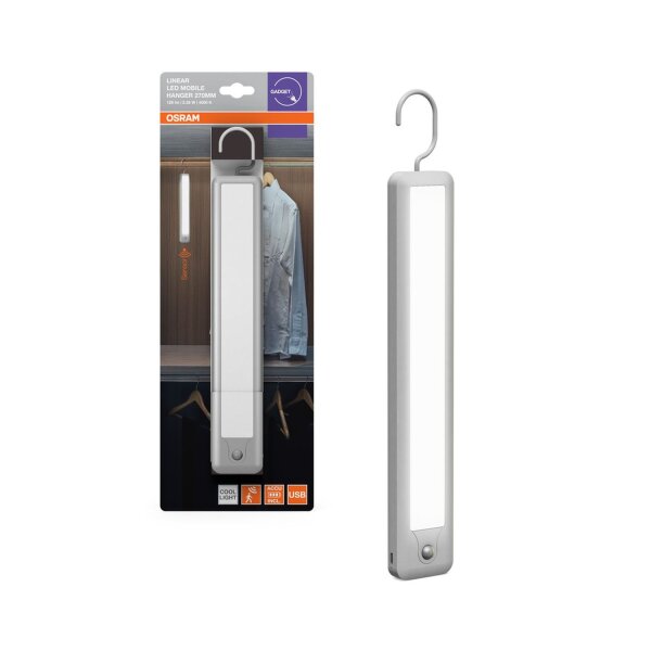 LED Akku Wandlampe Sensor Weiß 4000K L:32,4cm OSRAM