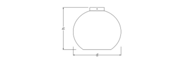 Deckenleuchte Karton E27 Metall B:26 cm rund OSRAM