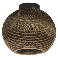 Deckenleuchte Karton E27 Metall B:26 cm rund OSRAM