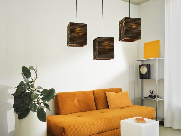 Pendelleuchte 3-flammig E27 Stahl L:83 cm OSRAM