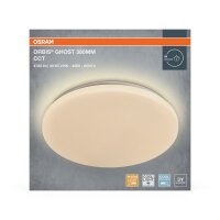 LED Deckenleuchte Metall Weiß 2700-6500K...