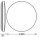LED Deckenleuchte Metall Weiß 2700-6500K Ø38cm OSRAM