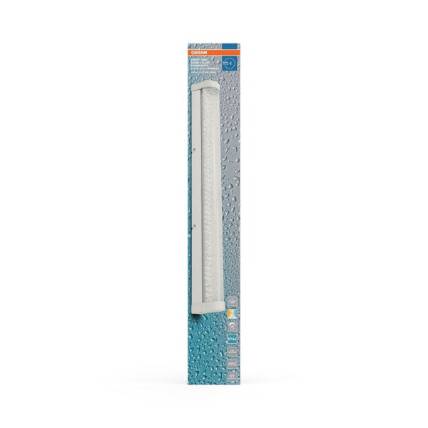 LED Wandlampe Alu dimmbar CCT 3000-4000K IP44 OSRAM