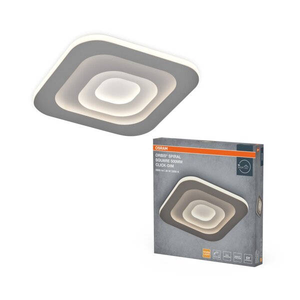 LED Deckenlampe Click-DIM Grau 3000K L:50,5cm OSRAM