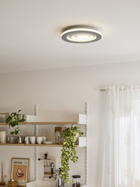 LED Deckenlampe Click-DIM Grau 3000K L:36,5cm OSRAM