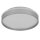 LED Deckenleuchte Silber Metall 3000K rund Ø30cm OSRAM