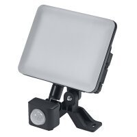 LED Außenstrahler Sensor Alu Schwarz 4000 K IP44 OSRAM