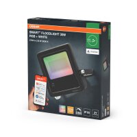 LED Außenstrahler RGB Smart Dunkelgrau Alu IP65 OSRAM