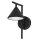 LED Wandleuchte Schwarz 3000 K B:12 cm Metall OSRAM