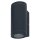Wandlampe Up Down Alu IP44 GU10 H:20 cm modern OSRAM