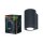 Up Down Wandlampe Alu Anthrazit IP44 GU10 H:14,6 cm