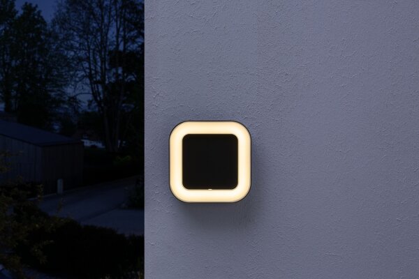 LED Wandleuchte Anthrazit Alu 3000 K IP54 OSRAM