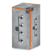 Deckenstrahler schwenkbar Metall Schwarz GU10 OSRAM