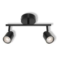 Deckenstrahler Schwarz Metall schwenkbar GU10 OSRAM