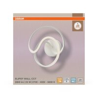 LED Wandleuchte CCT 6000 K Weiß Metall L:38 cm OSRAM